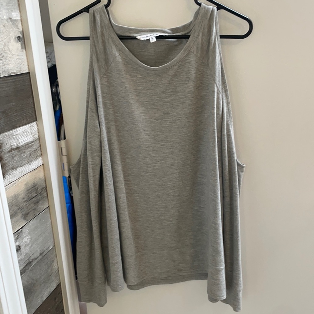 Grey cupcakes and cashmere top